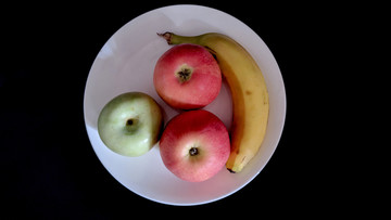 静物水果苹果香蕉芒果