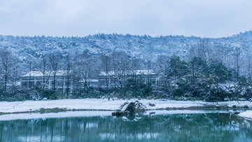 西湖雪景