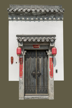 中式大門