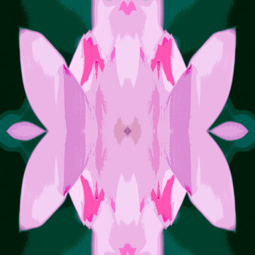 幾何歐式花紋圖案印花2D
