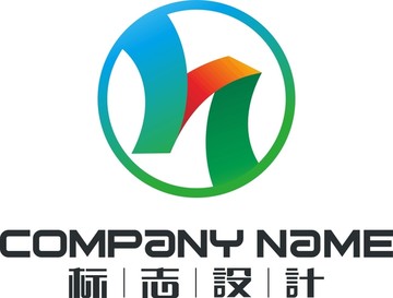 H字母LOGO設計