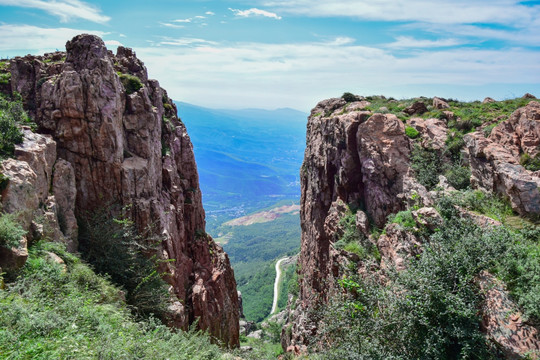 自然风景陡崖图片