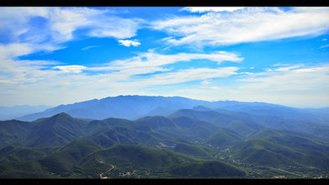 电影质感嵩山风景图