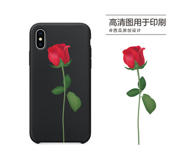 手機(jī)殼高清印刷平面圖