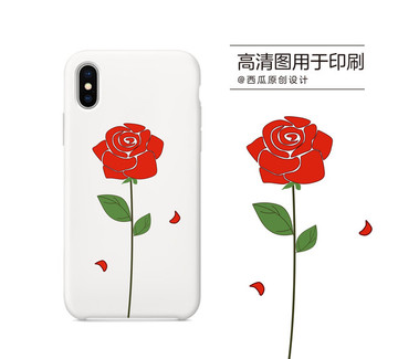 手機殼高清印刷平面圖