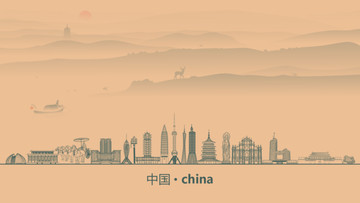中國水墨建筑