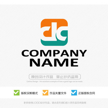 dc字母標志