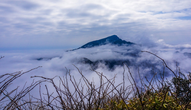 梵净山冬景