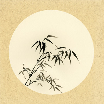 國畫竹子