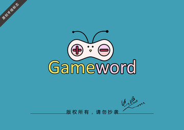 游戲手柄標(biāo)志logo