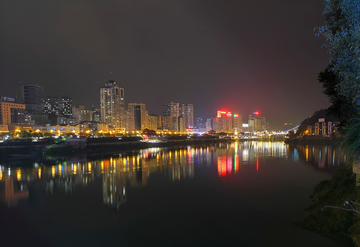 南平城市夜景