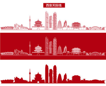 西安天際線