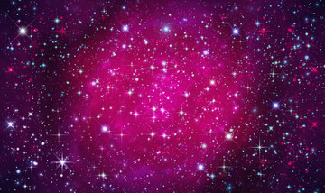 粉色夢(mèng)幻星空軟膜吊頂