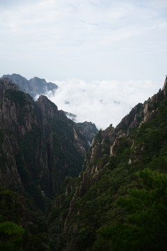 黄山山峰