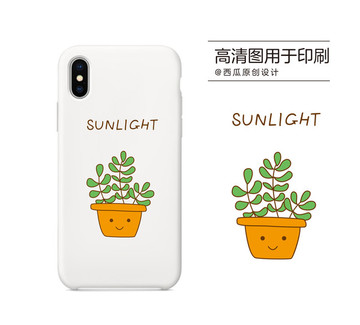 手機殼高清印刷平面圖