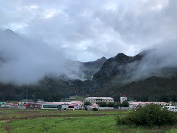 大龙池风景区毡房