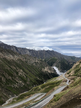 独库公路高山草甸