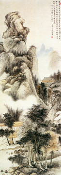 戴熙憶松圖