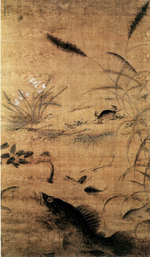 劉節(jié)魚蟹圖