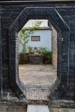 蒲松龄故居庭院