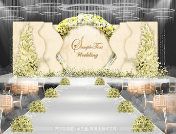 香檳色主題婚禮