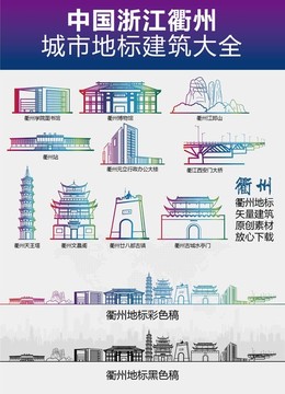 衢州城市地標建筑大全