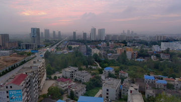 大悟朝霞美景