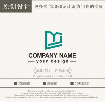 MY字母智能门窗logo