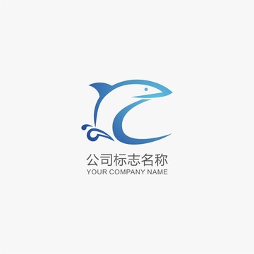 鲨鱼标志logo