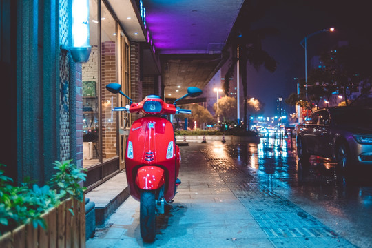 城市雨夜