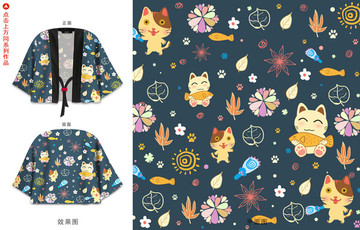 卡通圖案服裝印花