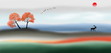水彩畫
