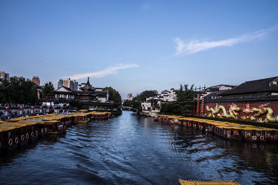 南京秦淮河风景