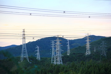 北京西山林场高压电缆