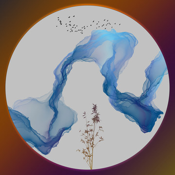 意境水墨畫