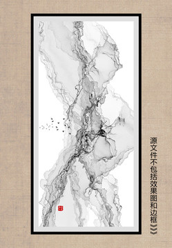 水墨藝術(shù)畫寫意裝飾畫