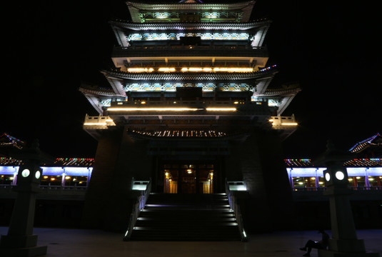 挂榜阁夜景