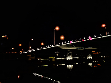 运河公园夜景