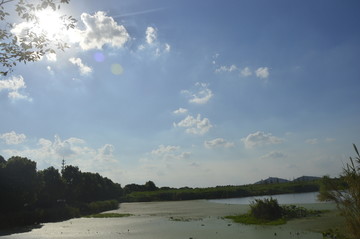 湖边风景