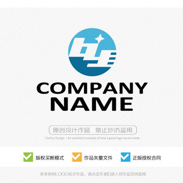 by字母logo