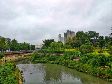 南京神策门公园风景