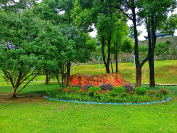 南京神策门公园风景