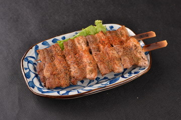 五花肉串