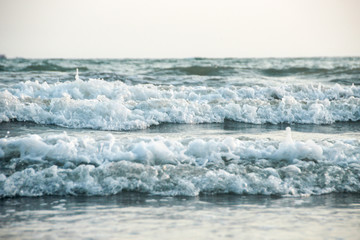 海水浪花