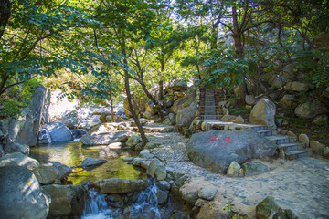 沂蒙山旅游区龟蒙景区