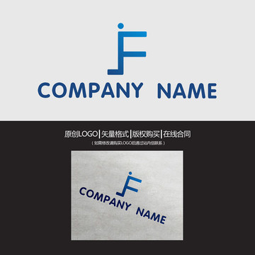 JF字母logo