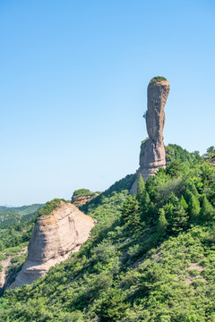 磬锤峰国家森林公园风光