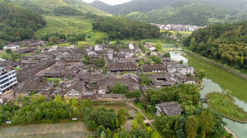 楠溪江屿北古村