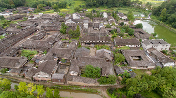 楠溪江屿北古村