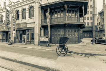 老上海建筑街景